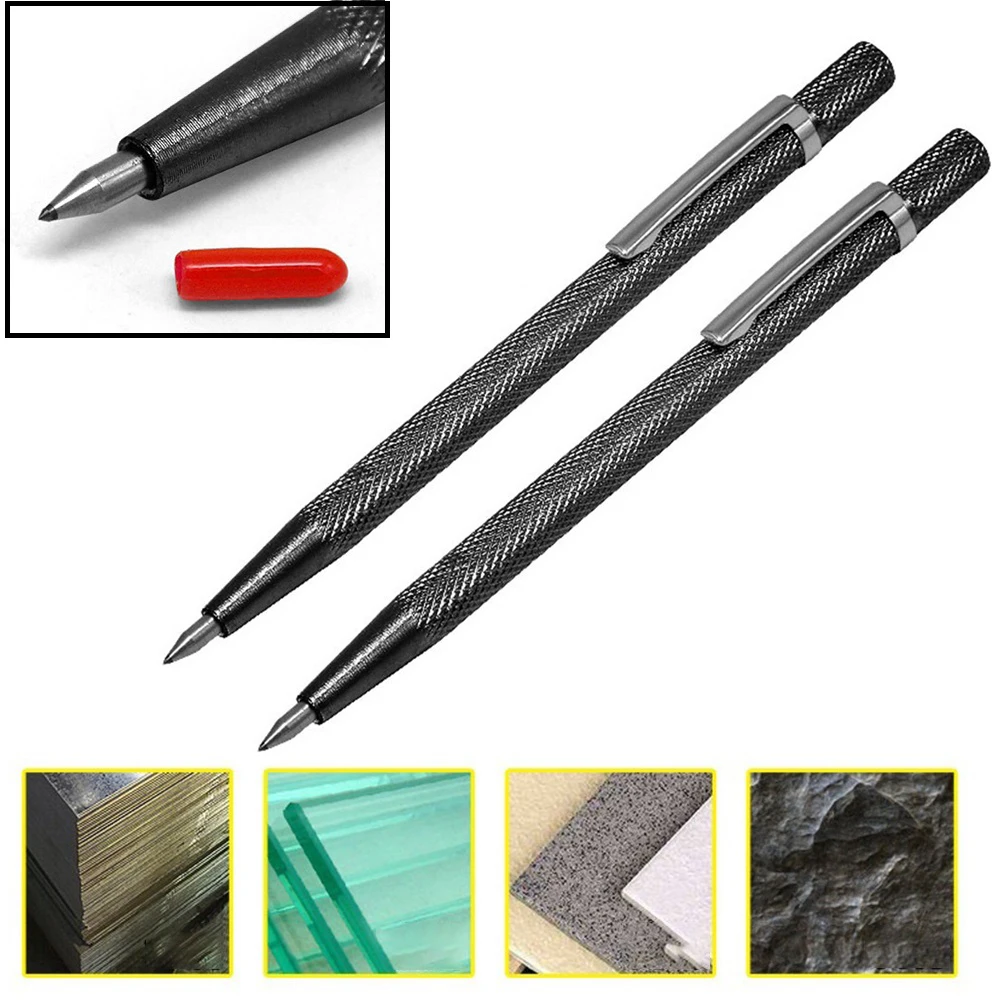 Workshop Marking Tools - Keramikfliesen-Werkzeuge Werkstattausrüstung Schneidestift Hartmetall-Buchstabenstift Markierungs- und