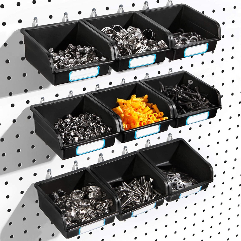 Workshop Tools Organizing - 1/6 Sets Stecktafel-Behälter mit Haken und