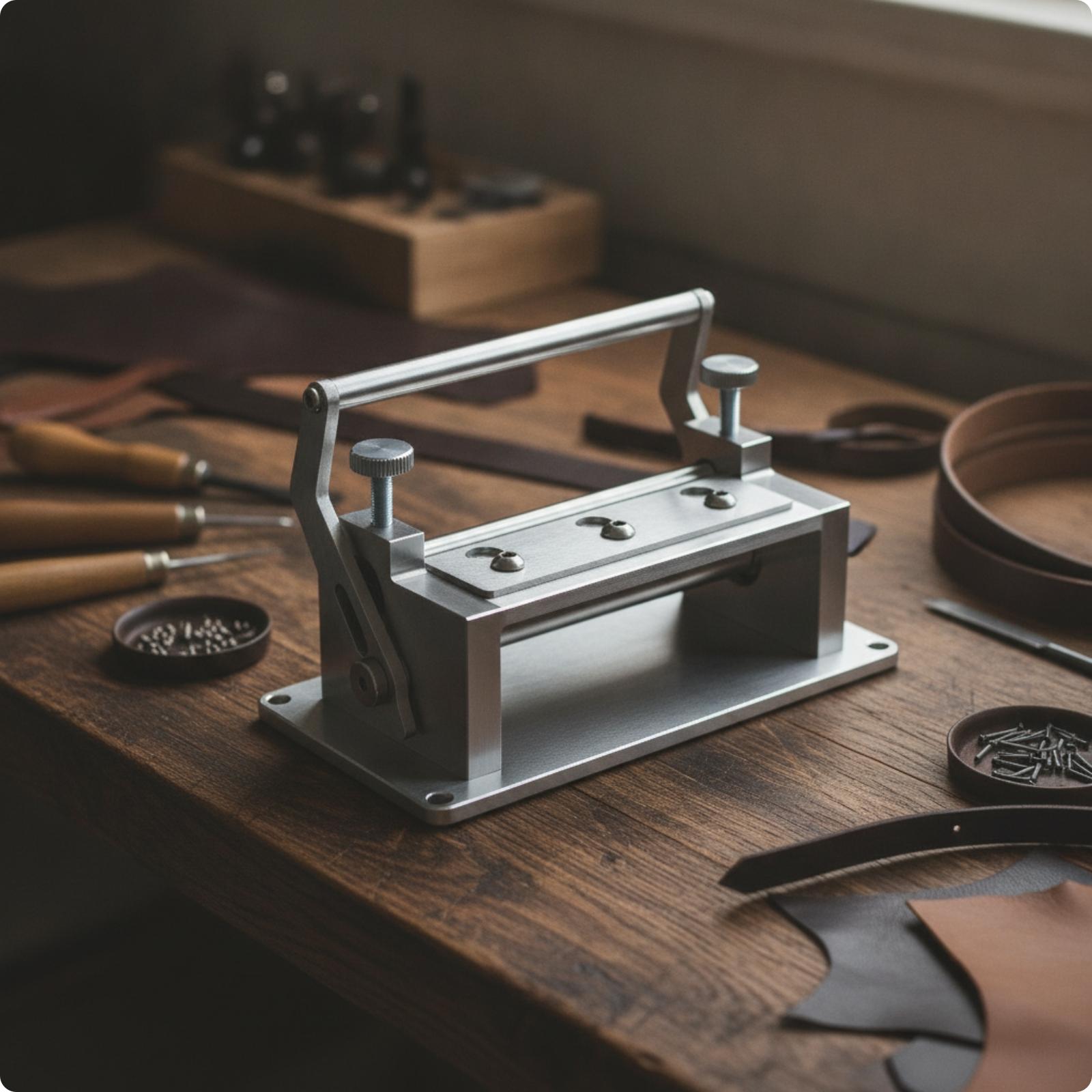Tools Use In Workshop - Vollmetall-Leder-Schärfmaschine mit 18-mm-Klinge zum Verdünnen von