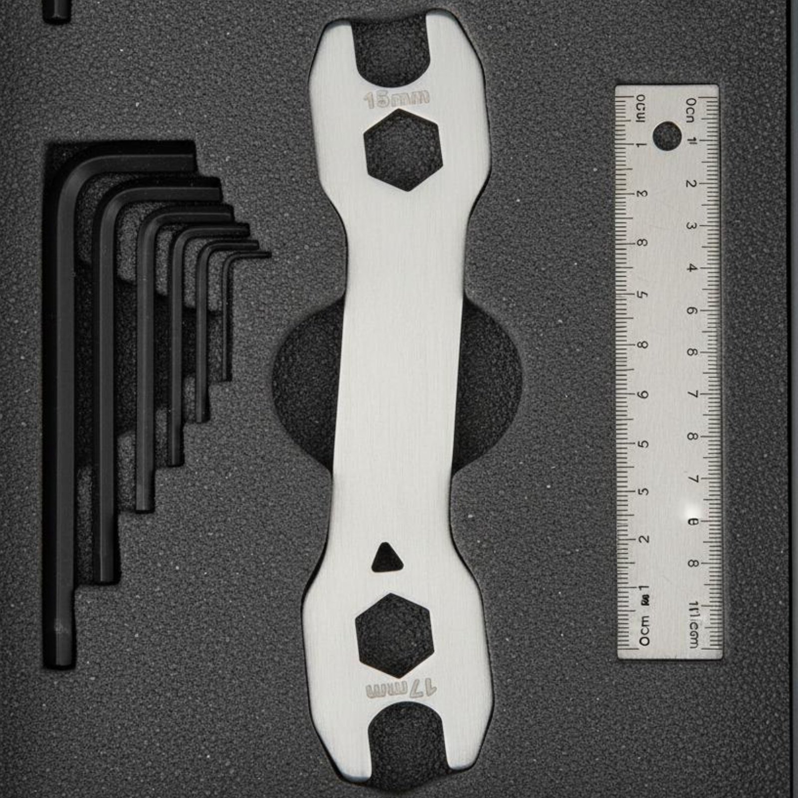 Design Tools Workshop - Dünner Naben-Schraubenschlüssel, schlankes Design, 13–14 mm