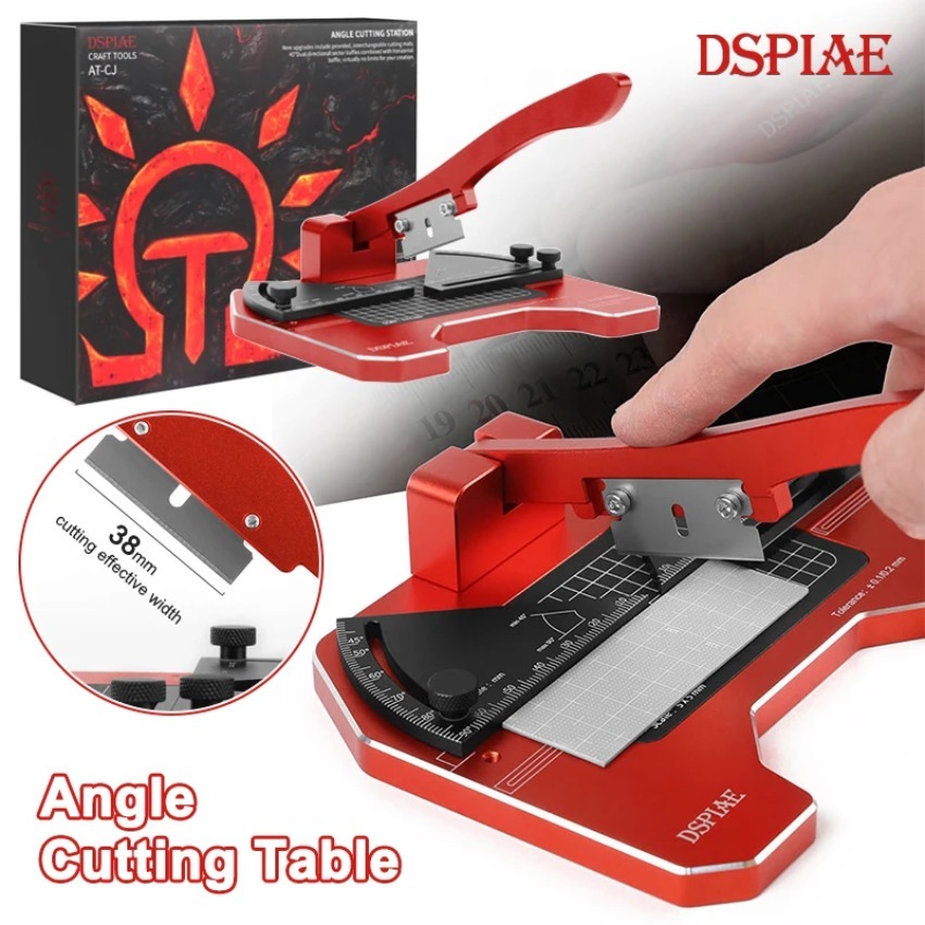 Workshop Cutting Tools - DSPIAE AT-CJ Schneidetischstation mit festem Winkel,