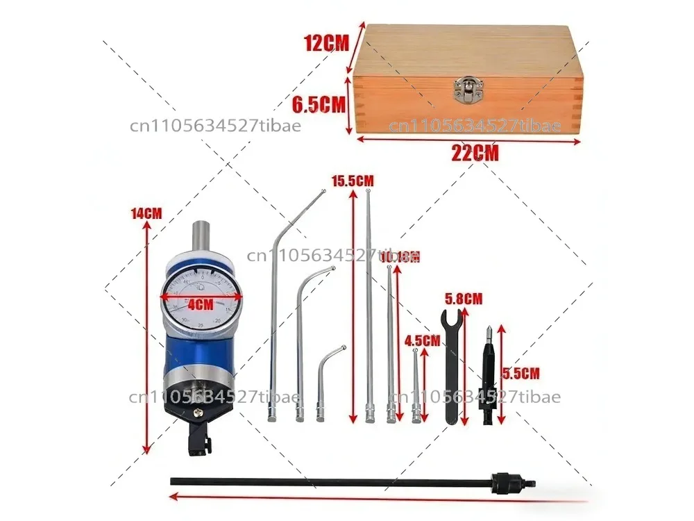 Workshop Tools In Engineering - Blaues Industriequalitäts-Zentrierhebel-Messgerät für Präzisionsmessungen in Werkstätten