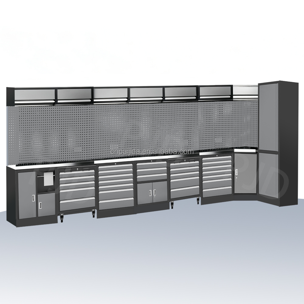 Design Tools Workshop - Großer Kombinations-Werkzeugschrank Werkstatt-Werkzeugaufbewahrung Stahlaufbewahrungsschrank Modulares Design