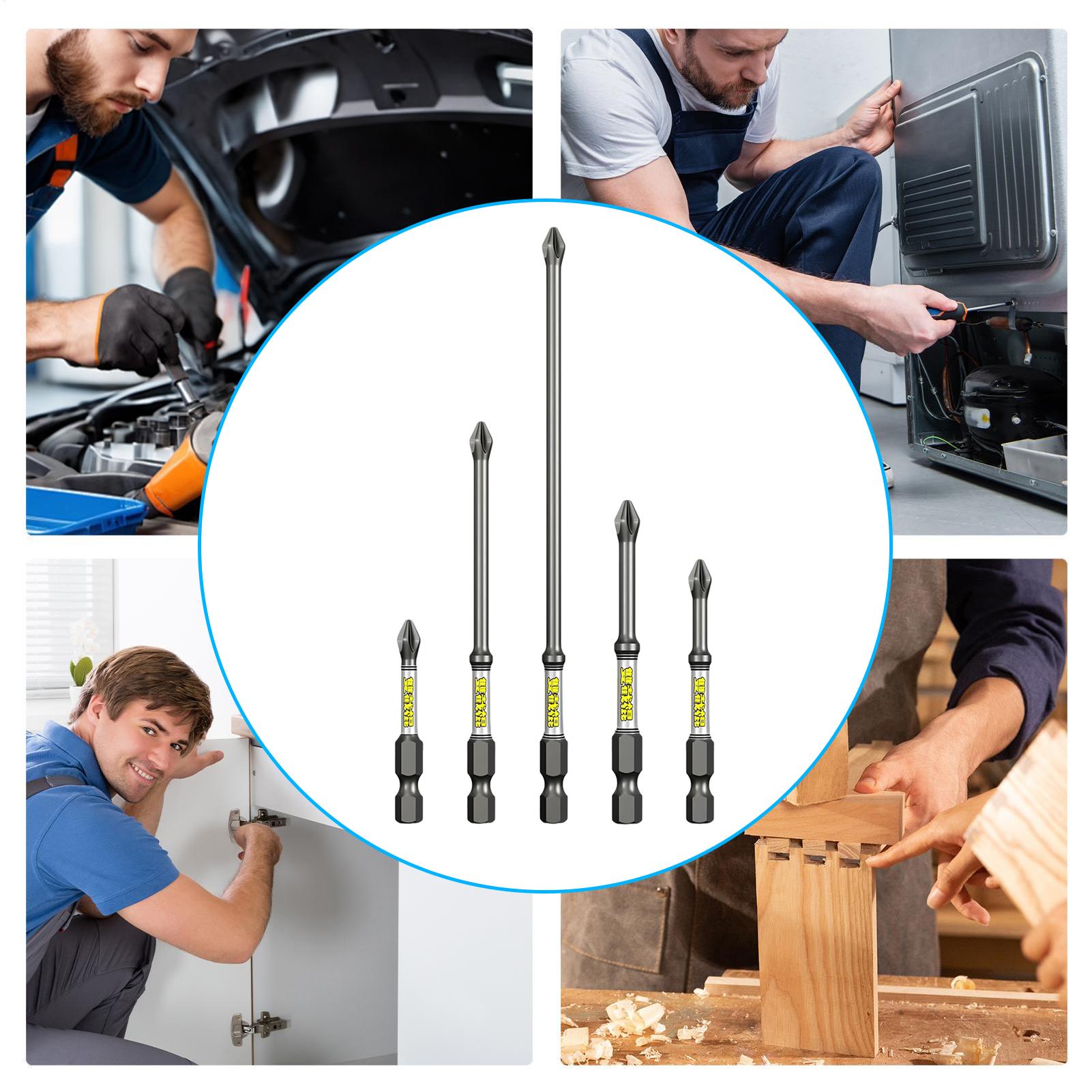 Bohrer-Schraubendreher-Bit-Set – Workshop With Tools Bewertung und Preis