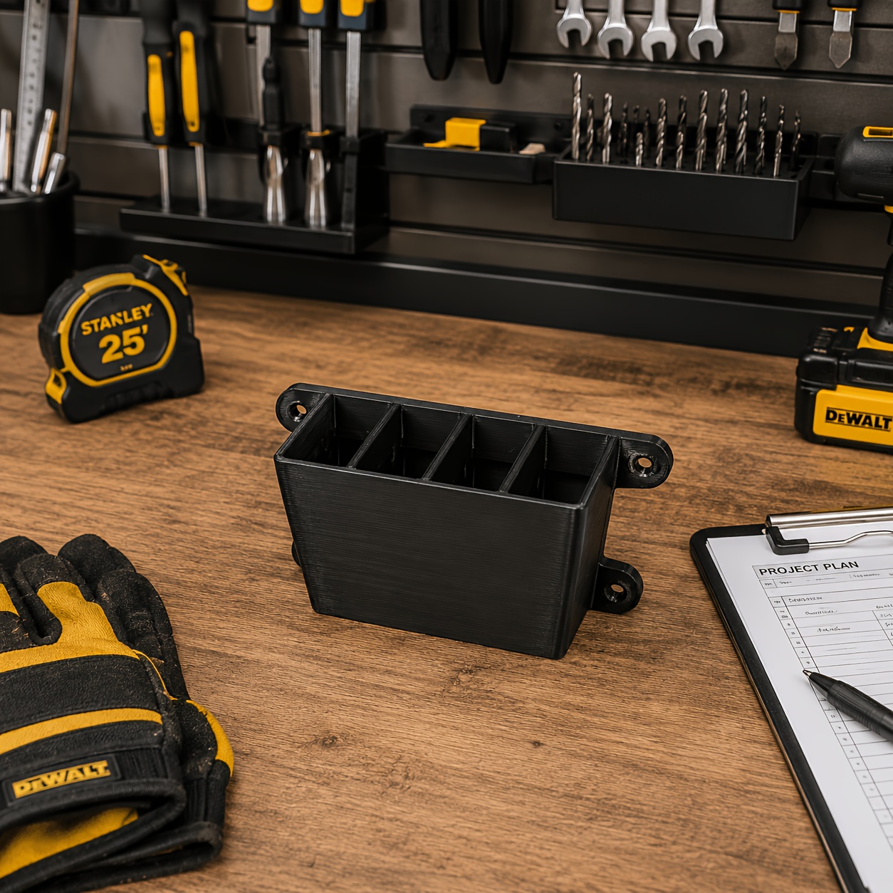 Wandmontierte Vier-Schlitz-Mes – Workshop Tools Knife Bewertung und Preis