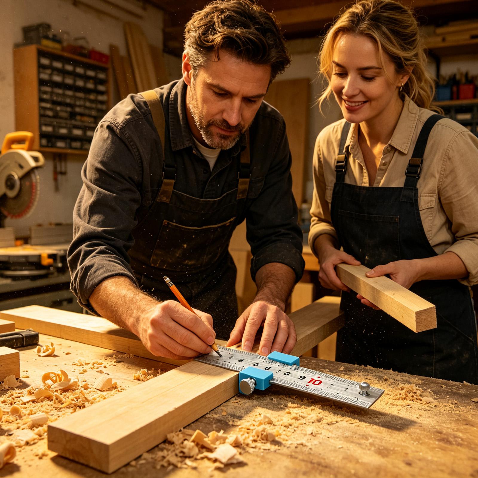 Tischlerwerkzeuge, Tischlerlin – Workshop Marking Tools Bewertung und Preis