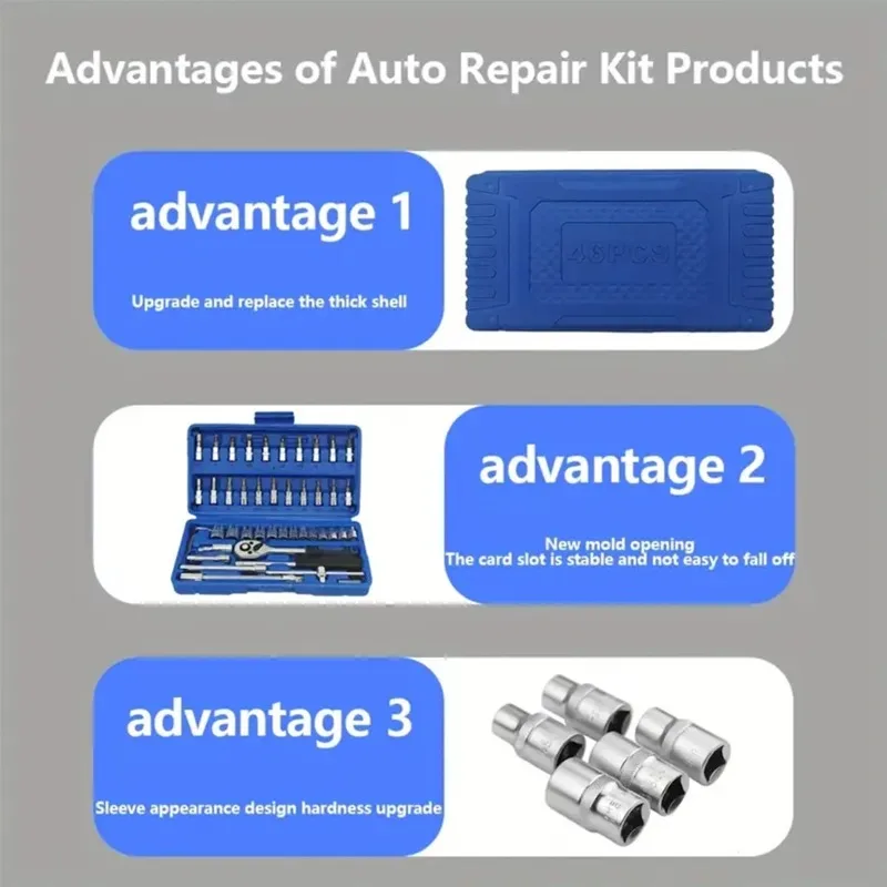 46-in-1 Hochleistungs-Stecksch – Design Tools Workshop Bewertung und Preis