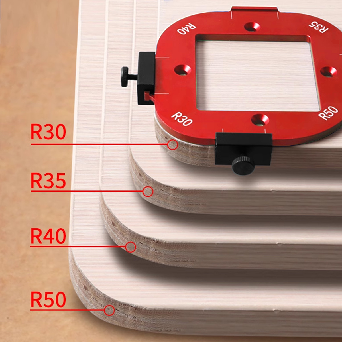 Aluminium-Eckradius-Schablonen – Workshop Cutting Tools Bewertung und Preis